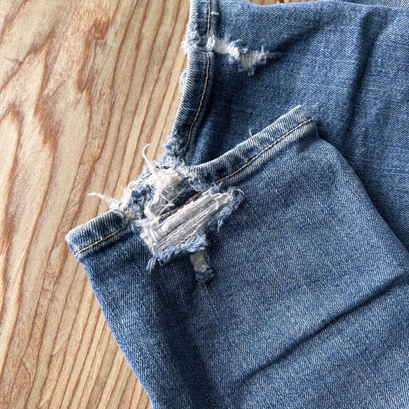 Paige distressed skinny ankle denim size 25 - Picture 5 of 6